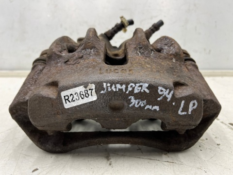 Zacisk hamulcowy Citroen Jumper I Ducato II Boxer I 94-06r. lewy przedni jarzmo lewy przód tarcza 300mm.