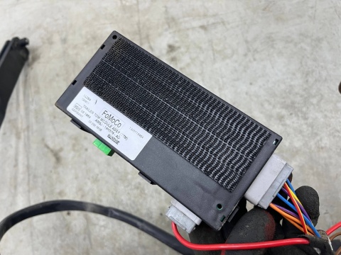 Hak holowniczy Ford C-Max MK2 CMax Mk2 12-19r. przyczepę wiązka moduł oryginalny Westfalia kula am5j-19d521-ab am5j-19h378-ad