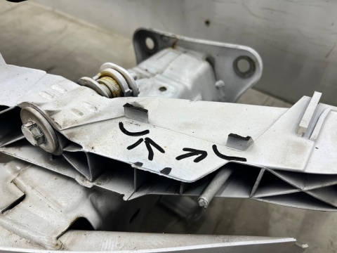 Pas przedni Ford C-Max MK2 CMax 12-14r. 1.6 TDCi diesel kompletny z wiatrakiem chłodnicami belka zderzaka okular wzmocnienie