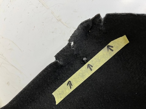 Półka bagażnika Ford C-Max MK2 CMax Mk2 12-19r. tylna półka komplet am51-r46506-ad