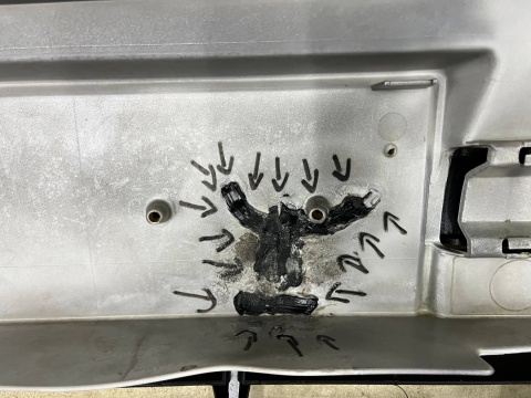 Zderzak przedni Skoda Octavia 2 II 04-09r. Przedlift przód 1Z0807221