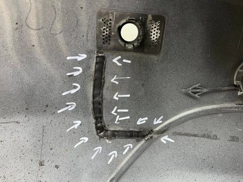 Zderzak tylny Opel Meriva B 10-17r. tył 4XPDC 13267966