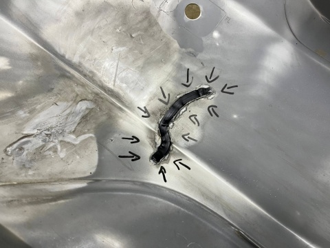 Zderzak tylny Skoda Fabia 2 II 07-14r. tył Kombi 4XPDC 5J9807431