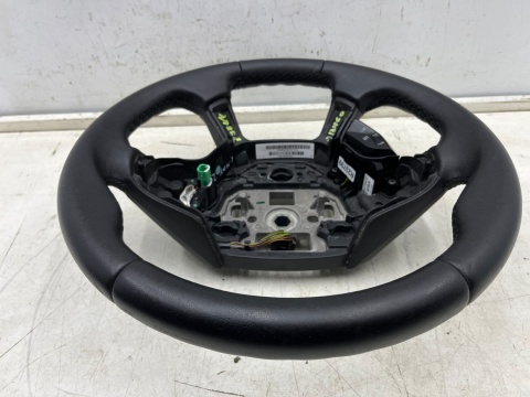 Kierownica Ford C-Max MK2 Focus Mk3 Kuga Mk2 12-19r multifunkcyjna skórzana skóra w dobrym stanie am51-3600-bf