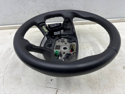 Kierownica Ford C-Max MK2 Focus Mk3 Kuga Mk2 12-19r multifunkcyjna skórzana skóra w dobrym stanie am51-3600-bf