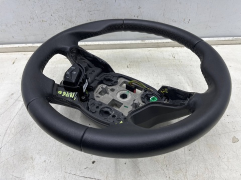 Kierownica Ford C-Max MK2 Focus Mk3 Kuga Mk2 12-19r multifunkcyjna skórzana skóra w dobrym stanie am51-3600-bf