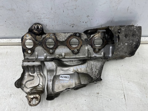 Osłona termiczna Citroen Peugeot Ford Mazda Volvo 1.6 TDCi 1.6 HDi diesel uszczelka kolektora wydechowego 9672921080