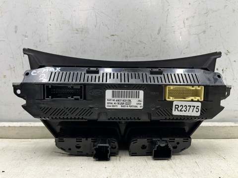 Panel klimatyzacji Ford C-Max MK2 CMax Mk2 12-19r. sterowania nawiewem wentylacją climatronic am5t-18c612-bl