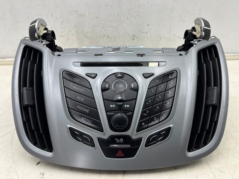 Radio Ford C-Max MK2 CMax Mk2 12-14r. tuner fabryczny czytnik płyt panel sterowania wyświetlacz komplet am5t-18c815-gk