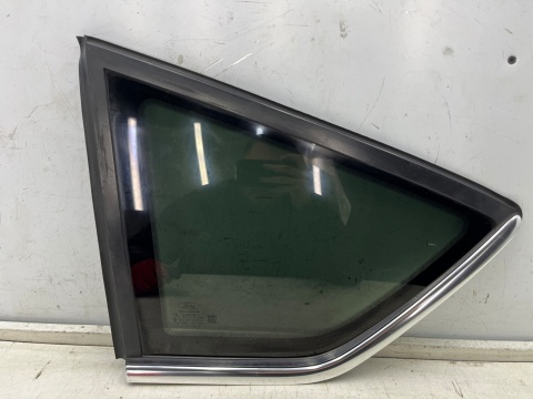 Szyba boczna Ford C-Max MK2 CMax Mk2 12-19r. lewy tylny trójkąt karoseryjna oryginalna chrom lewy tył