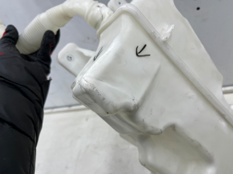 Zbiorniczek spryskiwaczy VW Golf 6 VI 7 VII + Sportsvan 08-20r. zbiornik na płyn do szyby BEZ pompki 5g0955453ae