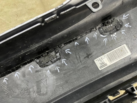 Zderzak tylny Audi A6 C7 14-18r. Lift tył Kombi 4XPDC 4G9807511AP