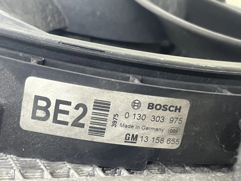 Komplet chłodnic Opel Zafira B 05-14r. 1.9 CDTI kompletny wiatrak chłodnica wody klimatyzacji intercooler