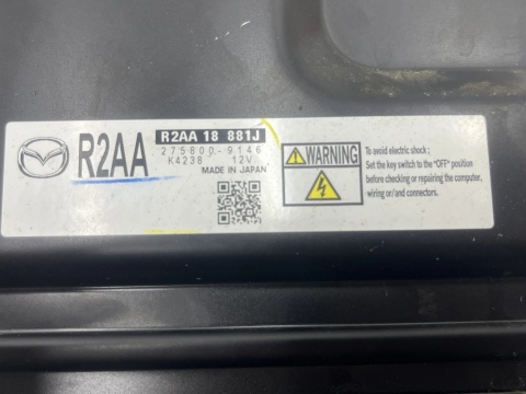 Komputer silnika Mazda 6 II GH 07-12r. 2.2 MZR-CD diesel sterownik ECU 275800-9146 / r2aa18881j