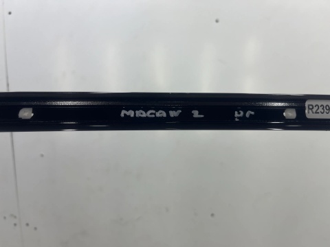 Listwa Porsche Macan II 95c 24r.- PRAWA nakładka dachowa wysoki połysk 95c853346e