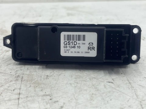 Przełącznik Mazda 6 II GH 07-12r. prawy tył panel sterowania podnoszenia szyb GS1D66380