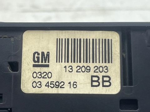 Przełącznik Opel Zafira B 05-14r. panel sterowania podnoszenia szyb 13209203