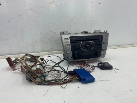 Radio Mazda 6 II GH 07-12r. tuner fabryczny czytnik płyt panel zestaw głośnomówiący Parrot gs1e669rxa