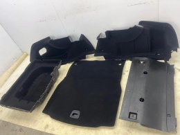 Tapicerka Mercedes w213 16-23r. wykładzina boczki bagażnika wkład mata KPL