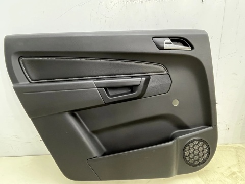 Tapicerka Opel Zafira B 05-14r. boczki drzwi skórzane dekory podświetlane klamki KOMPLET