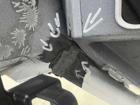 Zderzak przedni Peugeot Rifter 23r.- Lift przód grill wzmocnienie 9856169580