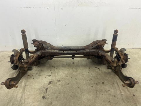 Belka zawieszenia Mazda 6 II GH 07-12r. tylna belka wózek zwrotnice amortyzatory Kompletna