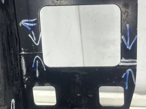 Pas przedni Porsche Cayenne III 9y 17r.- wzmocnienie ramka chłodnic oryginalny 9y0805594r