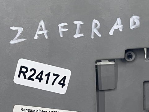 Schowek Opel Zafira B 05-14r. schowek podsufitki Europa 1711829C