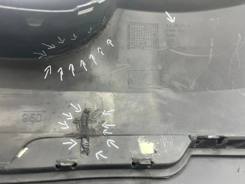 Zderzak tylny Seat Ibiza 4 IV 08-17r. tył Kombi 6J8807421A