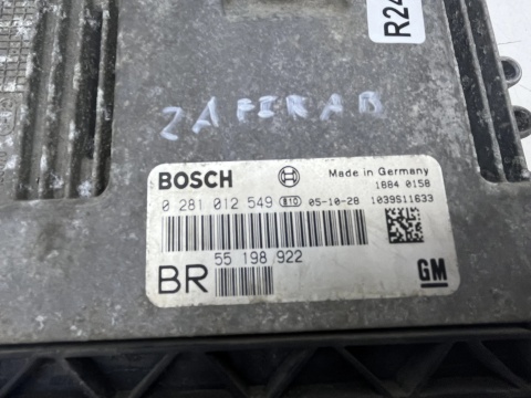 Komputer silnika Opel Zafira B Astra H 1.9CDTI 05-14r. sterownik ECU 0281012549