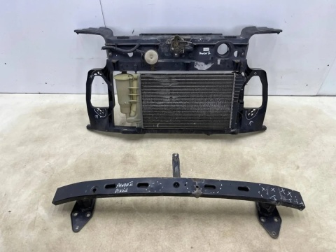 Pas przedni Fiat Panda 2 II 03-12r. kompletny z wiatrakiem i chłodnicami belka wzmocnienie