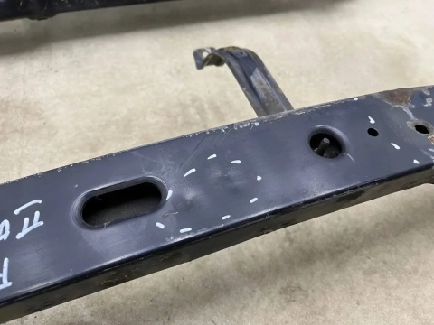 Pas przedni Fiat Panda 2 II 03-12r. kompletny z wiatrakiem i chłodnicami belka wzmocnienie