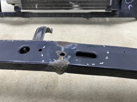 Pas przedni Fiat Panda 2 II 03-12r. kompletny z wiatrakiem i chłodnicami belka wzmocnienie