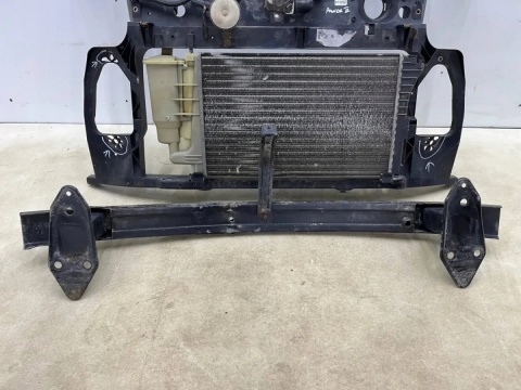 Pas przedni Fiat Panda 2 II 03-12r. kompletny z wiatrakiem i chłodnicami belka wzmocnienie