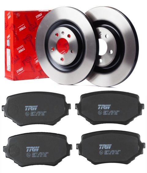 Tarcze hamulcowe Suzuki Grand Vitara 98-05r. przednie 310mm. klocki hamulcowe przód KOMPLET TRW