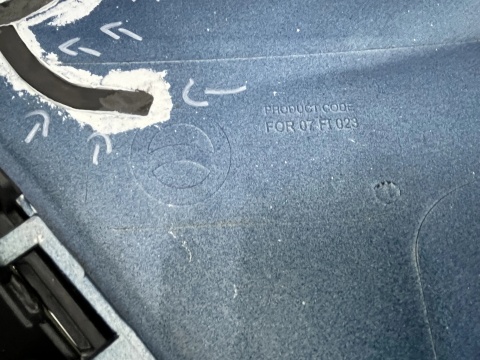 Zderzak przedni Ford Fiesta Mk7 VI 08-12r. Przedlift przód 8A61-17K819