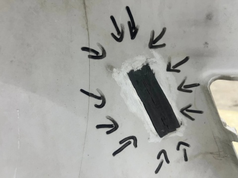 Zderzak przedni Opel Zafira B II 08-14r. Lift przód 4XPDC 13247273