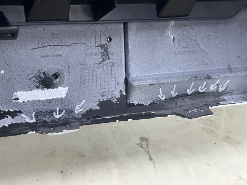 Zderzak przedni Peugeot Rifter 23r.- Lift przód grill wzmocnienie 985616958