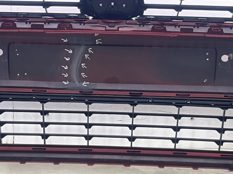 Zderzak przedni VW Polo 5 V 6C 14-17r. Lift przód 4XPDC spryski 6C0807221