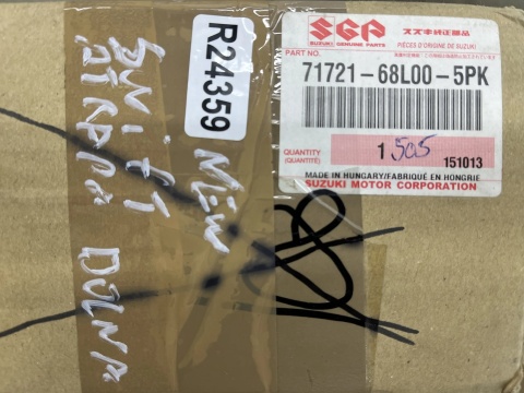 Atrapa Suzuki Swift 5 V 10-13r. NOWY grill przednia DOLNA maskownica kratka zderzaka oryginalna 71721-68l00-5pk