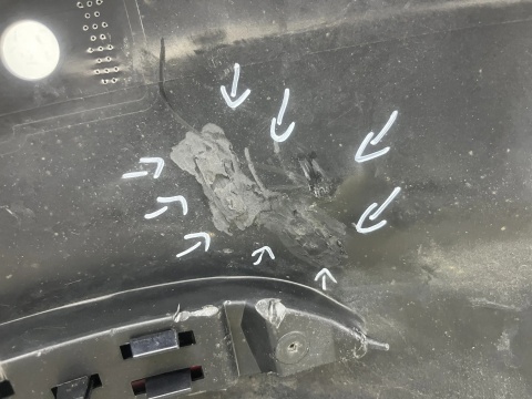 Zderzak tylny Audi A6 C8 18-22r. Przedlift tył Sedan 6XPDC 4K5807511