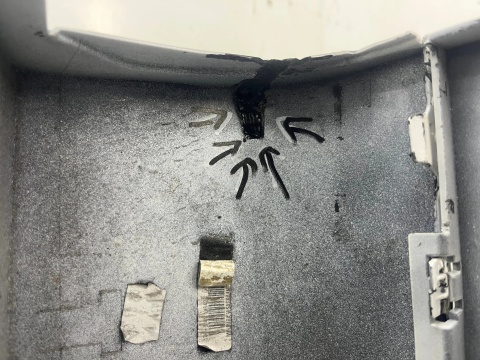 Zderzak tylny Mercedes W447 V-Klasa Vito Long 3 III 19-23r. Lift tył A4478801403