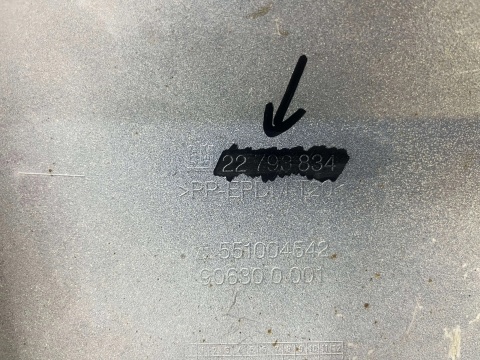 Zderzak tylny Opel Insignia A 1 I 13-17r. Lift tył Sedan 4XPDC 22793834