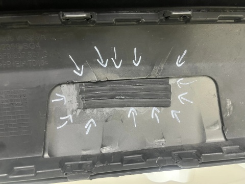 Zderzak tylny Seat Arona 21r.- Lift tył 4XPDC 6F9807421B