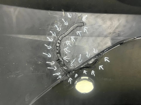 Zderzak tylny Seat Leon 2 II 09-12r. Lift tył Hatchback HB 1P0807421D