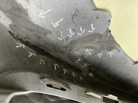 Zderzak przedni Mercedes W213 E-Klasa 16-20r. Przedlift przód 6XPDC A2138850238