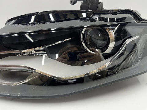 Lampa reflektor Audi A4 B8 07-11r. LEWA przednia BI Xenon BiXsenon nieskrętny Europa oryginal lewy przód 8k0941003c