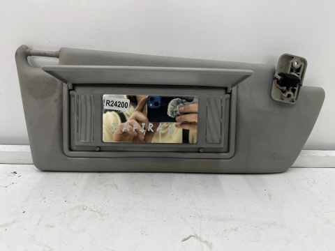 Daszek Opel Zafira B 05-14r. PRAWY przeciwsłonecznik pasażera osłona