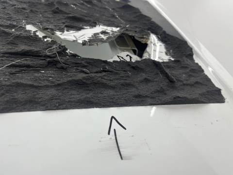 Drzwi Ford Custom Mk1 I 17-23r. Lift prawe boczne prawy bok przesuwne