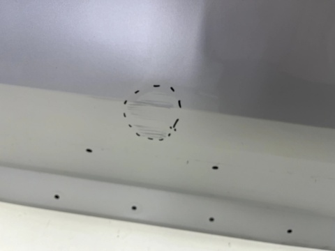 Drzwi Ford Custom Mk2 II 23r.- lewe boczne lewy bok przesuwne PZ31V24721A